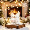 3D Coffee Time Dwarf Resin Ornament - Modern Simple Desktop Home Decor