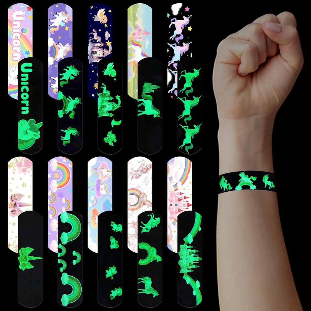 Multiple Styles PE Waterproof Breathable Cartoon BandAid for Children Cute Cartoon Sticky Color Elastic BandAid