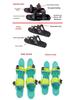 2026 Freestyle MiniSki Schuhe: Mini-Ski-Board für Schnee-Spiele - Ausgabe zum Jahr des Pferdes