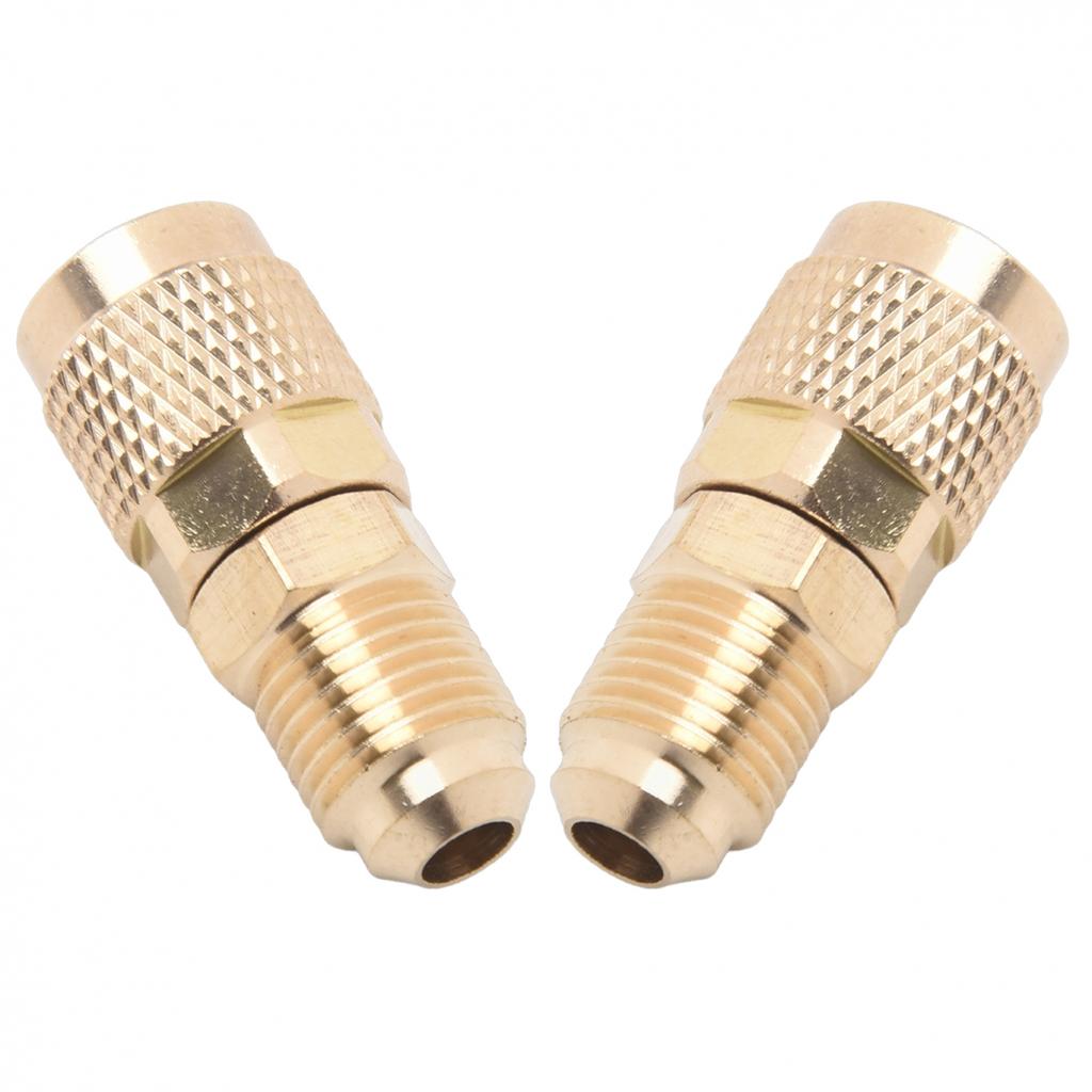 R410a Adapter 5/16 SAE F Schnellkupplungen auf 1/4 SAE M Flare 5/16 SAE M auf 1/4 SAE