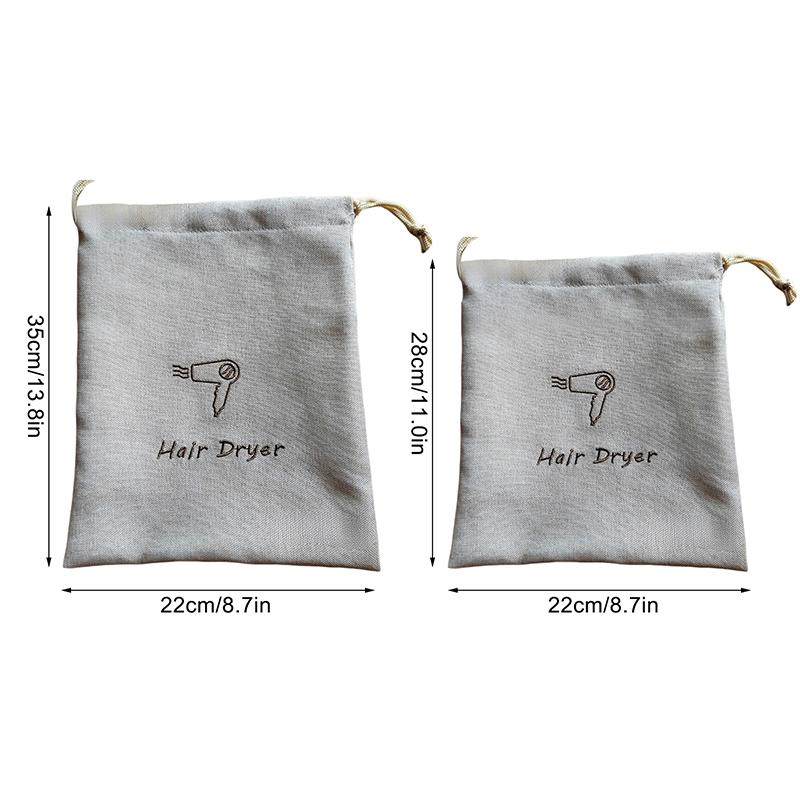 Portable String Bags Hair Dryer Bag Travel Bag For Hair Styling Tools Hair Dryer Organizer Hair Dryer Tools Blow Dryer Bag