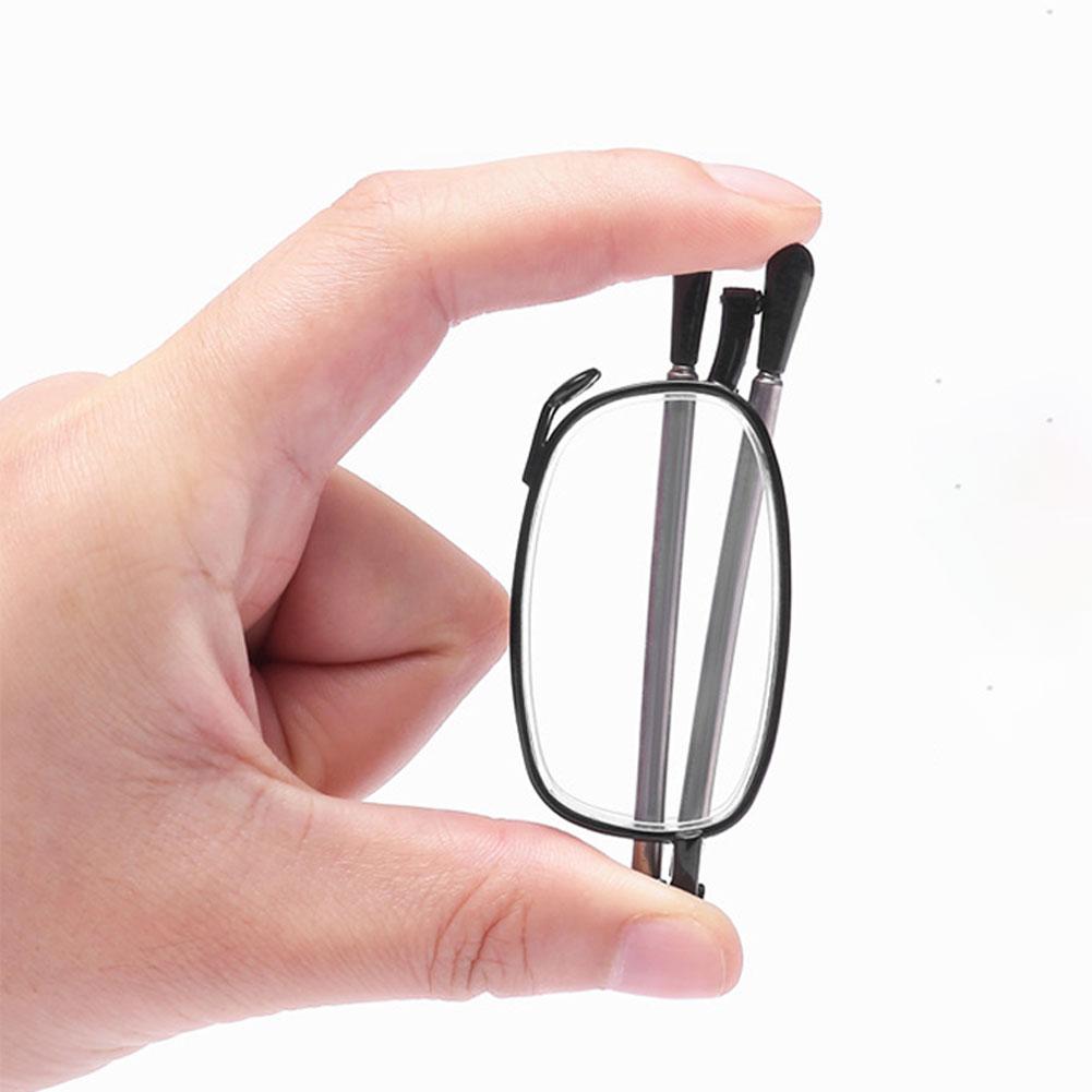 

Brille Faltbare Lesebrille Faltbar Foldable Kompakt Leicht Zu Tragen Lesebrille Reading Glasses Rotation Eyeglasses 1.50