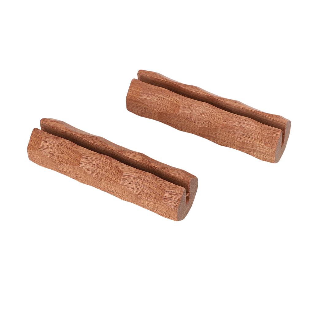 2PCS Wooden Pot Handle Heat Insulation Replacement Handle for Outdoor Camping Grill Pan Cookware