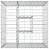 Gabion Raised Bed Silver