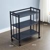 Miling 3-Tier Nordic Rolling Kitchen Storage Rack