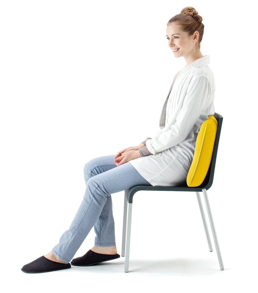 MOGU Roll Made in This Beaded Cushion Fits Your Made with Powder Durable and Compact Mustard Hand Perfect for Back Lumbar Seat Nap and Perfect for the