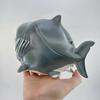 Cute Shark Resin Decoration Creative Spoof Animal Statue, 18*12*8cm
