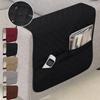 1Pc Sofa Armrest Cover With Pockets Water Repellent Plaid Furniture Couch Cover Storage Bag Chair Covers For Living Room Home