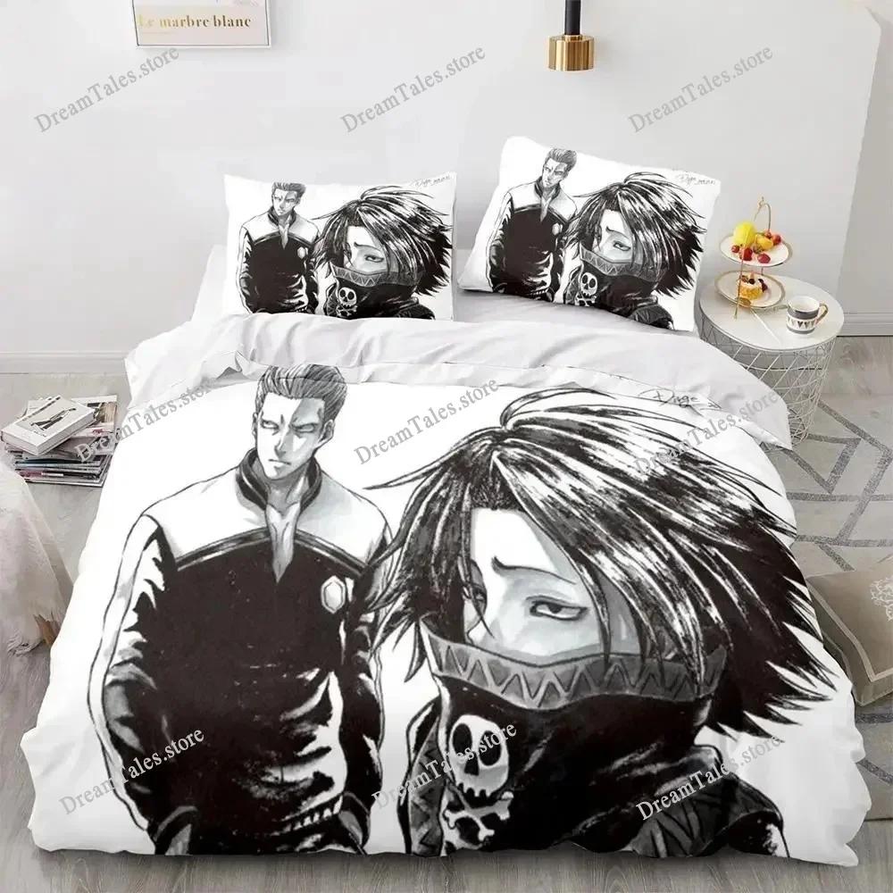 New 3D Print Home Textiles HUNTER×HUNTER Bedding Set Single Twin Full Queen King Size Bed Set Adult Kid Bedroom Duvet Cover Sets