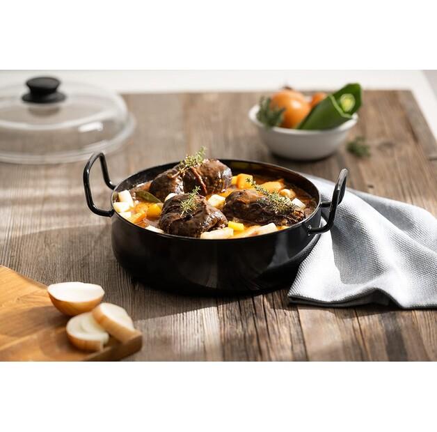 Сковорода Riess Classic Oma's с крышкой 28 см, 4,4 л (0459-022)