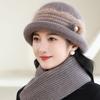 Autumn and Winter In The Elderly Wool Hat Women Winter Plush Warm Fashion Basin Hat