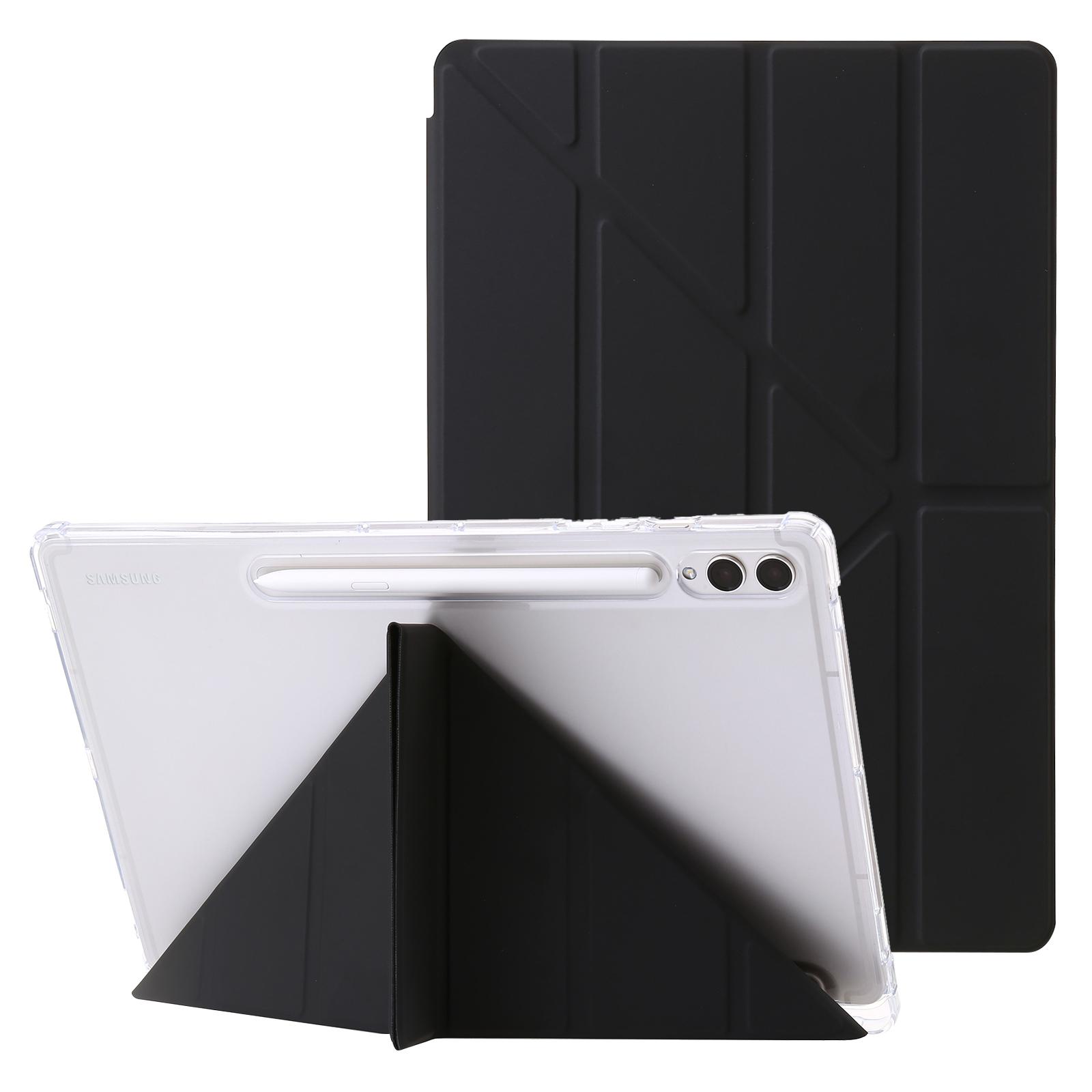 

Чохол для Samsung Galaxy Tab S10+ зі штучної шкіри, підставка-орігамі, прозора кришка для планшета G