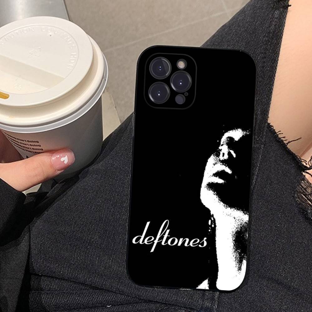 Band D-Deftones Phone Case For iPhone 16 15 14 13 12 11 17 Pro Max Simplicity Back TPU Soft Case