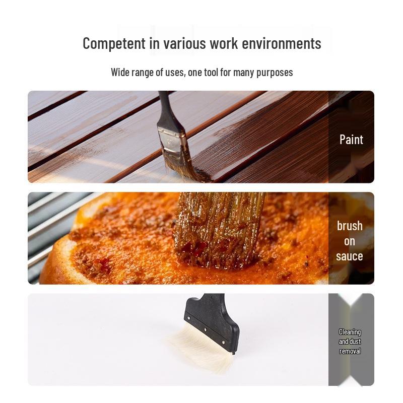 1-8 Inch Paint Brushes: Wool, Polyester, and Paint Options