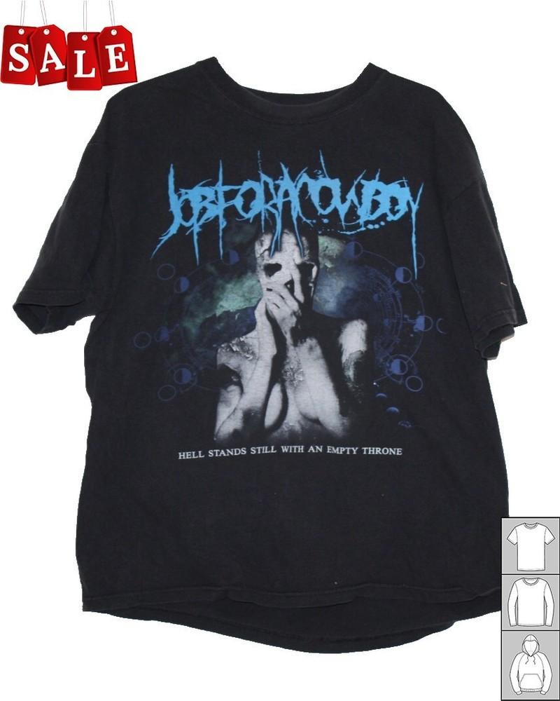 

New job for a cowboy hell stands still with an empty throne Short Sleeve TH651 Unisex T-Shirt XXL