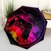 1pc Gamer Console Automatic Folding Umbrella with 8 Bones, 3-Fold Compact Umbrella, Compact Design On-the-Go Essential, casual outdoor acces