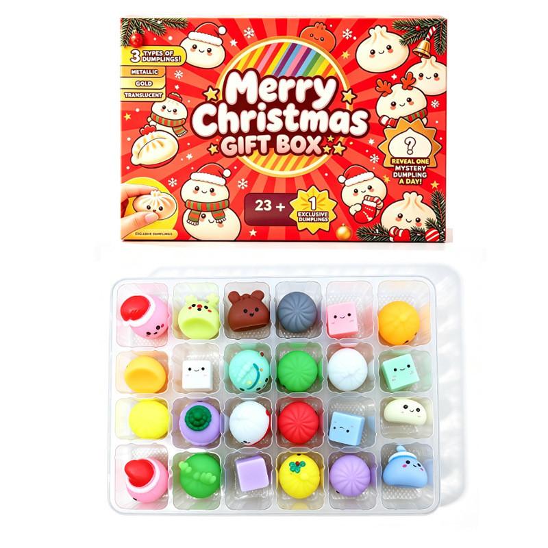 Adult Stress Relief Toy Soft Gel Baozi Pack With 24 Items For Anxiety Release