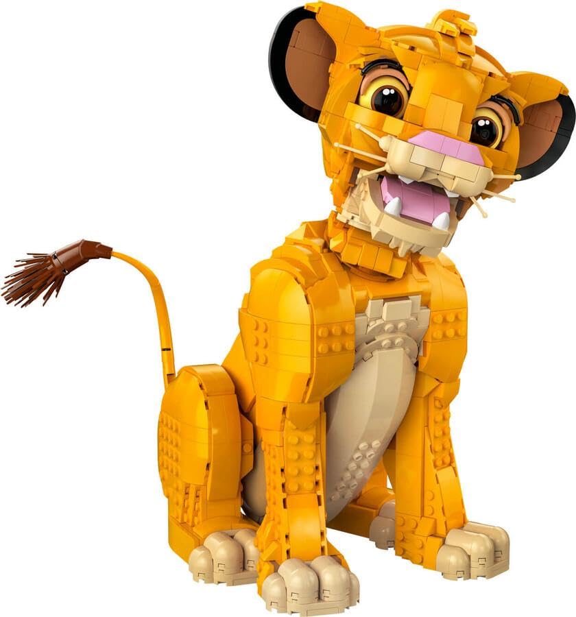LEGO Disney Lví král Simba Hračka Narozeninový dárek Kostka Den matek Den otců Muži Ženy Disney zboží 43247