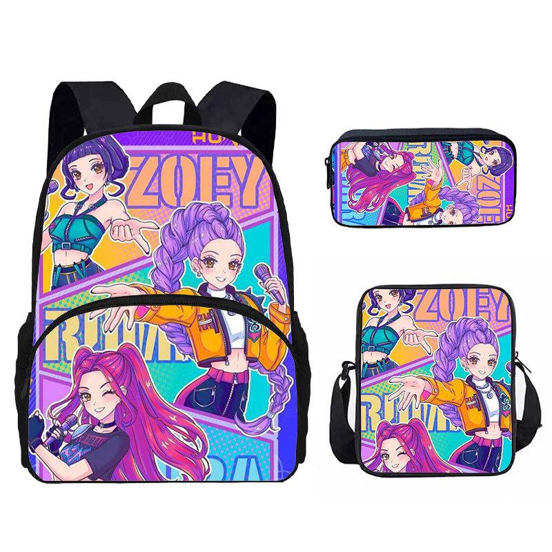 Witch Hunter School Bag Elementary School Cartoon Backpack K-Pop Anime Peripheral Backpack Children'S Bag