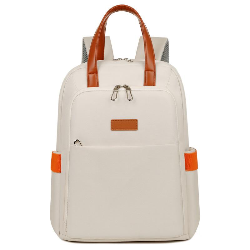 Multifunctional Simple Casual Backpack Large Capacity Portable Laptop Bag Lightweight and Versatile College School Bag