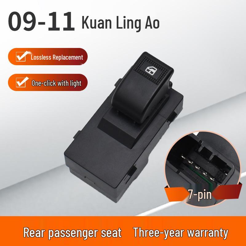 Compatible with Great Wall Tengyi C30 Window Lifter Switch C20R Driver s Side Left Front Door Button Accessory No Door Disassembly Needed