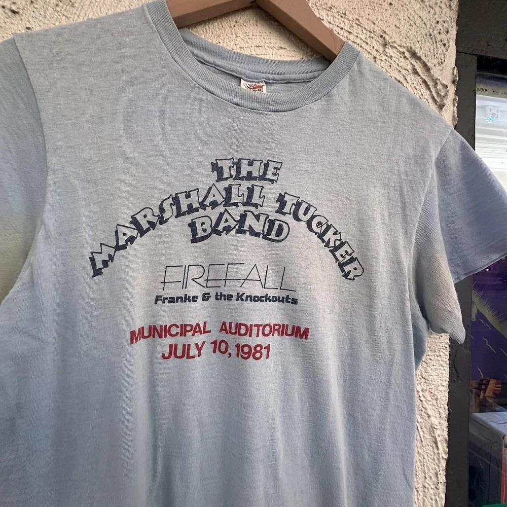 

Remake 1981 Marshall Tucker Band short sleeve Unisex T shirt Reprint Grey XL