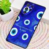 Evil Eye Pattern Phone Case for Samsung Galaxy Note 10 Pro S26 Ultra S23 S24 FE S25 S21 S22 PLUS Shockproof Cove
