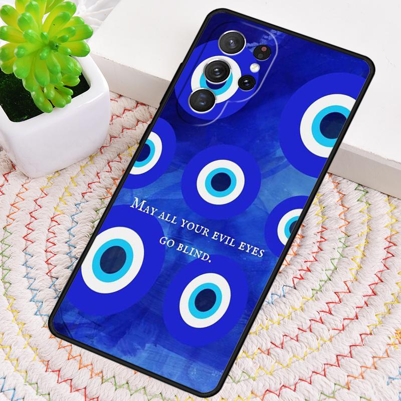Evil Eye Pattern Phone Case for Samsung Galaxy Note 10 Pro S26 Ultra S23 S24 FE S25 S21 S22 PLUS Shockproof Cove