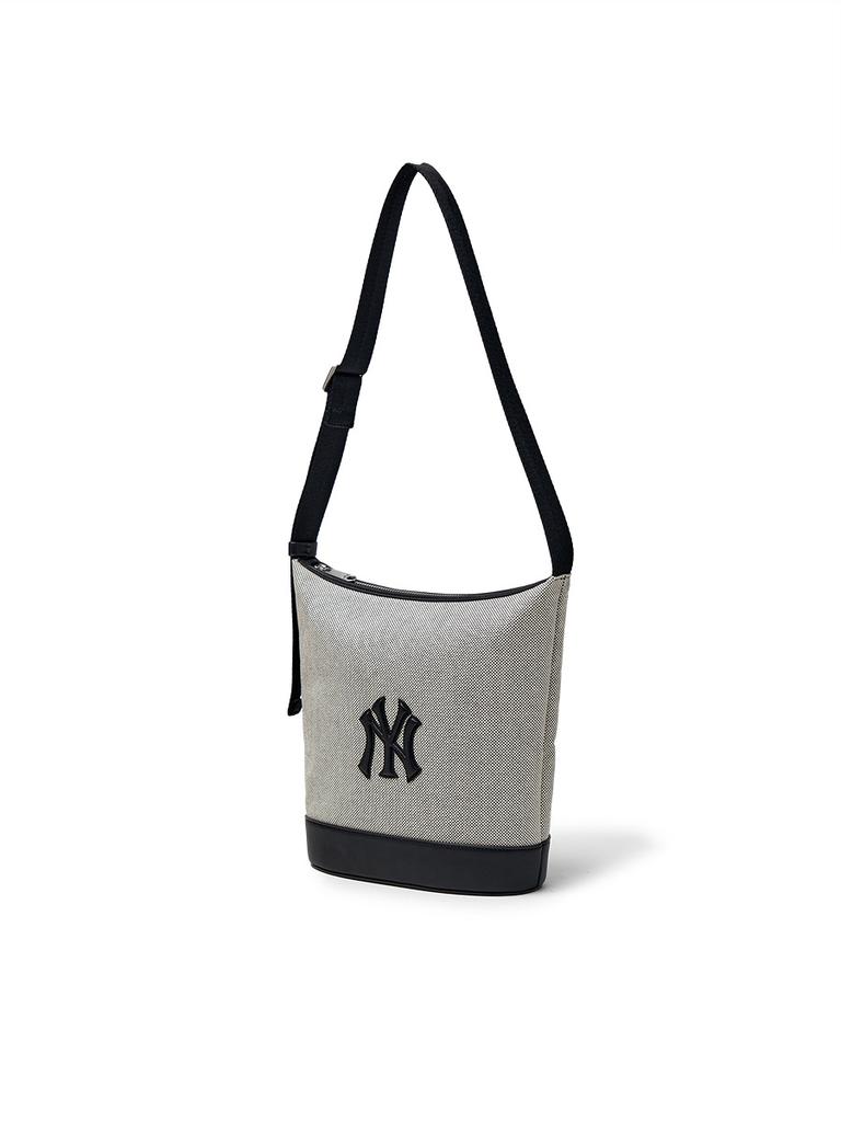 Mlb Basic Canvas Bucket Bag Ny (Black)