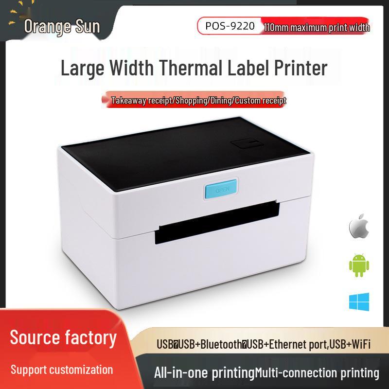 4-inch Thermal Barcode Label Printer for Self-adhesive Waybills
