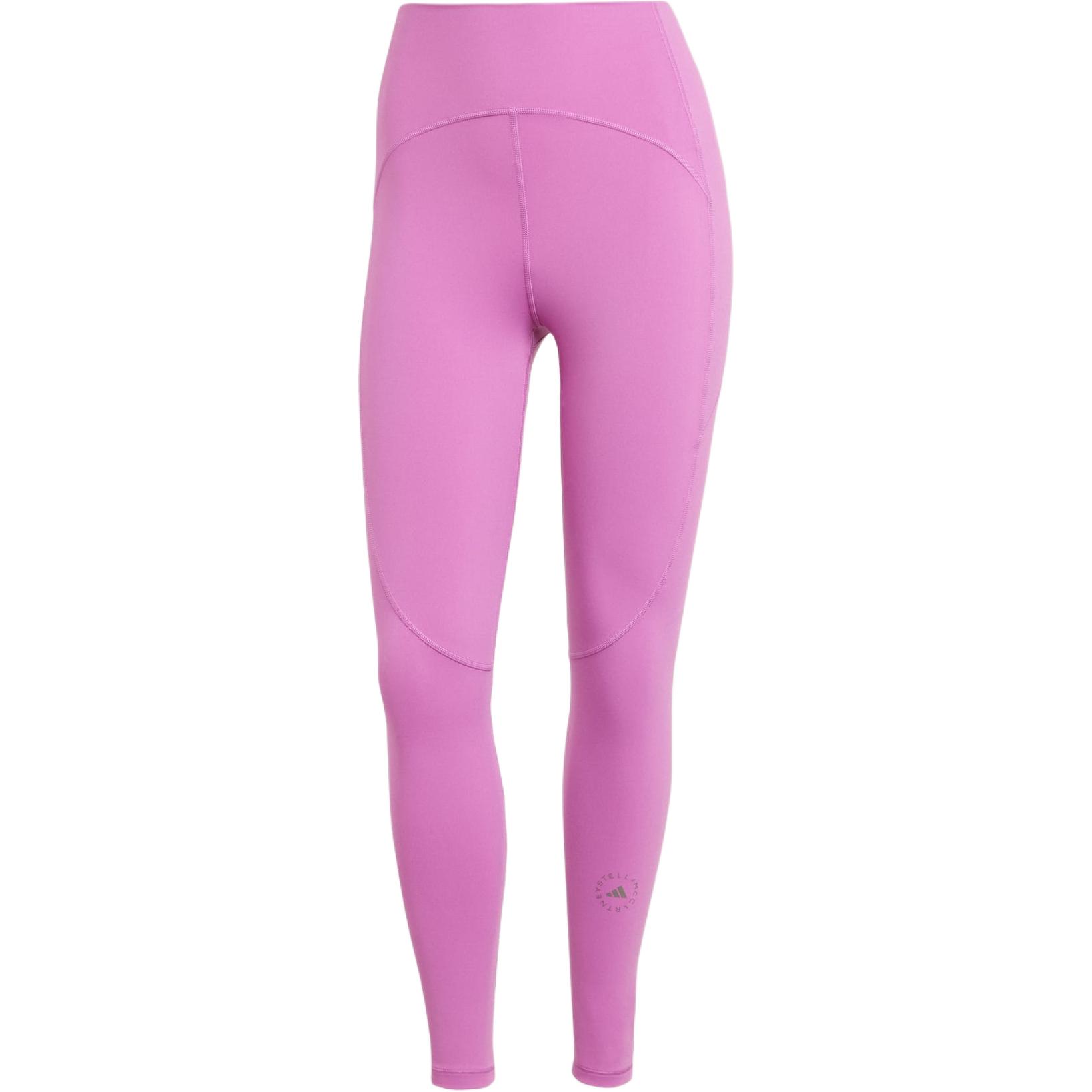 

Adidas Solid Color High Waist Slim Fit Nine-Point Yoga Pants Women Pants Light-Purple JJ1647 S