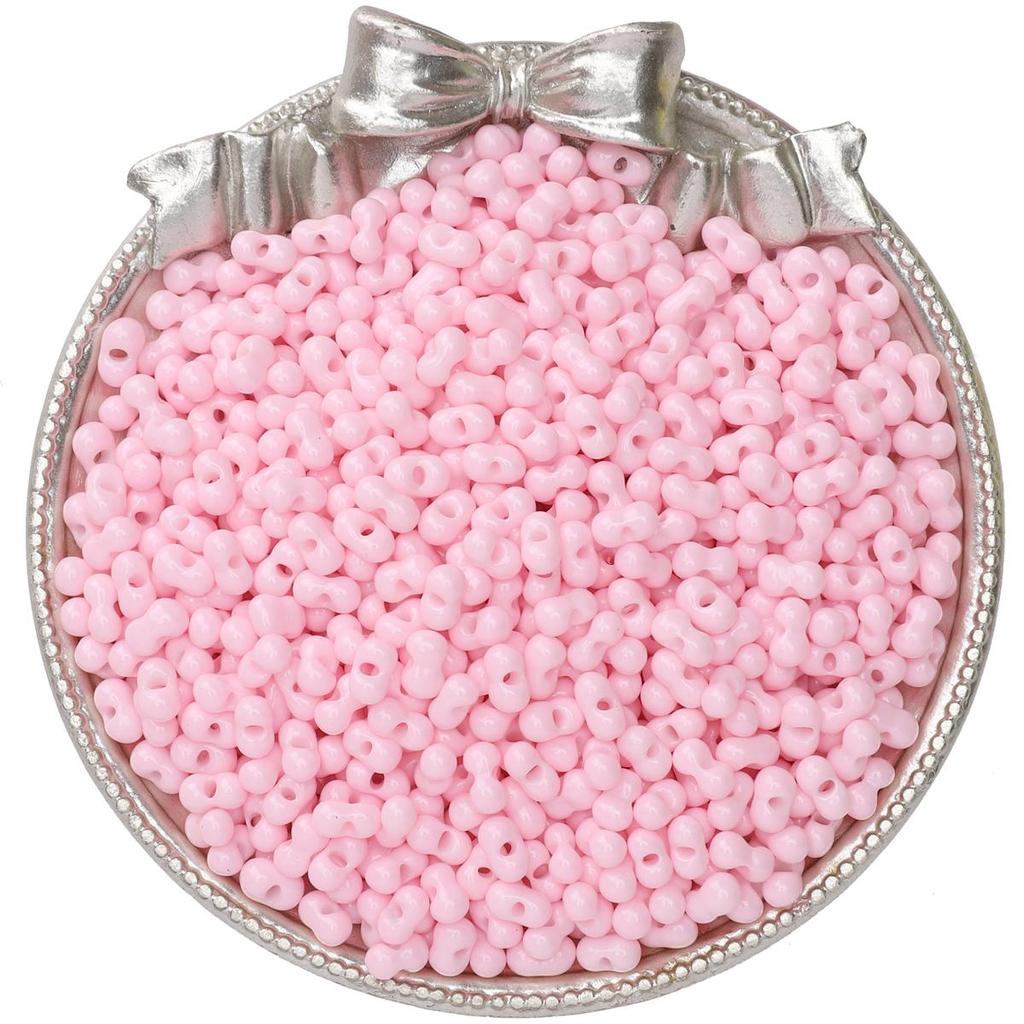 100pcs Glass Beads Charm Czech Peanut Beads Seed Spacer Beads For Jewelry Making Accessories
