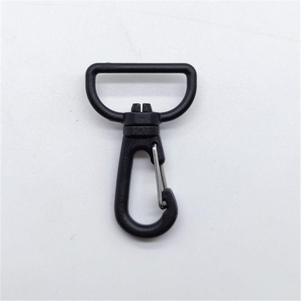10pcs Plastic Backpack Webbing Carabiner Handbag Hanging Lobster Buckle  For Weave Paracord Lanyard