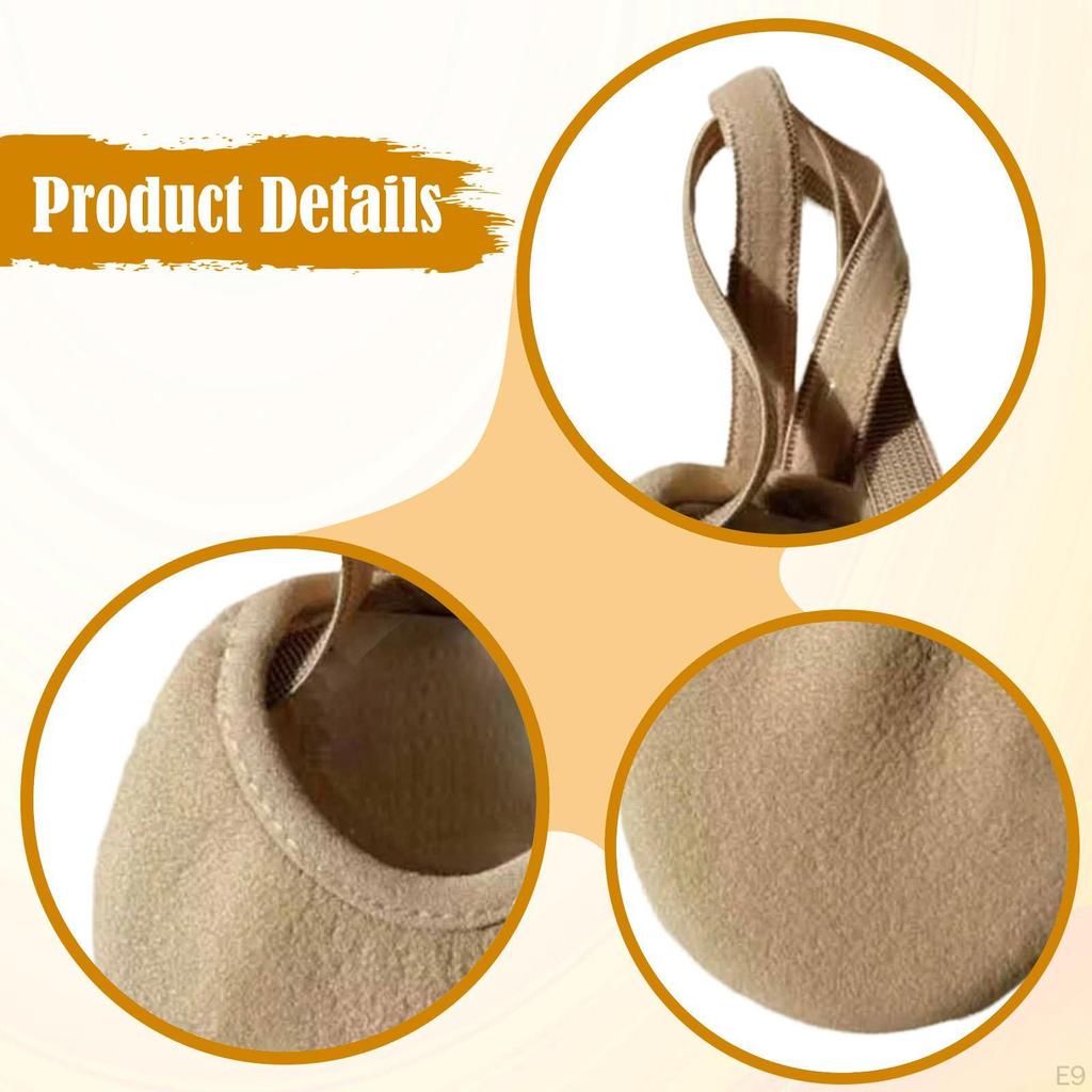 Ballet Shoes with Soles, Comfortable, Cushioned Lightweight Construction, Stability During