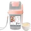 Yogurt Parfait Cup Reusable Travel Pudding Container With Topping Box Overnight Oats Meal Cup With Lids For Cereal Vegetable
