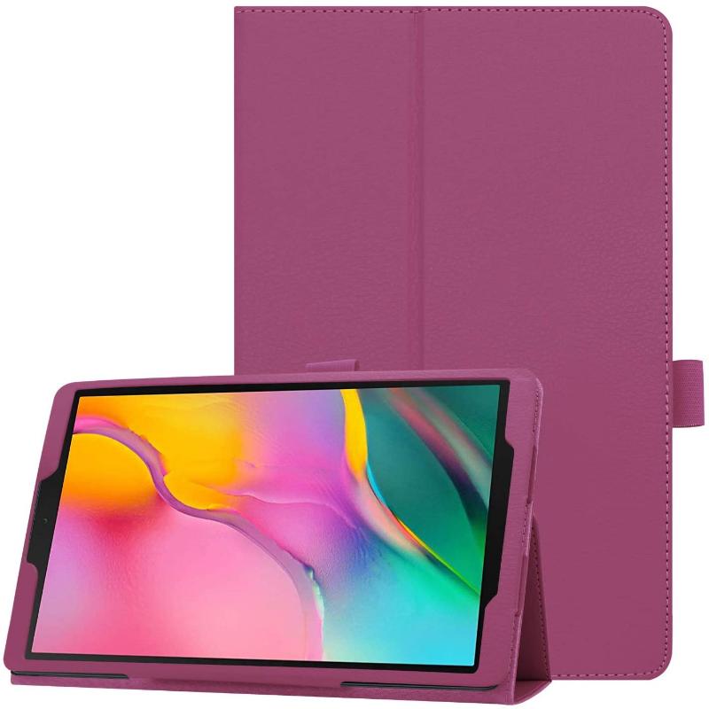 

Чехол для Huawei MediaPad M3 Lite 10 BAH-W09/AL00, тонкий складной чехол-подставка из искусственной кожи, чехол для планшета Huawei M3 Lite 10,1 MediaPad M3 Lite 10.1 фиолетовый