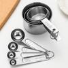 MDNG Stainless Steel Measuring Cups and Spoons Set