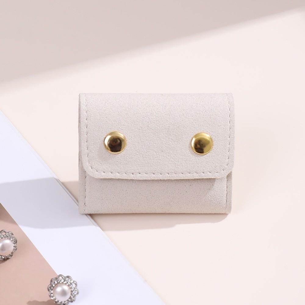 Foldable Necklace Ring Packing Bag Small Earrings Organizer Mini Jewelry Display Bag Travel