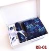 Men'S Tie Gift Box 6-Piece Set Big Flower Wedding Tie Set