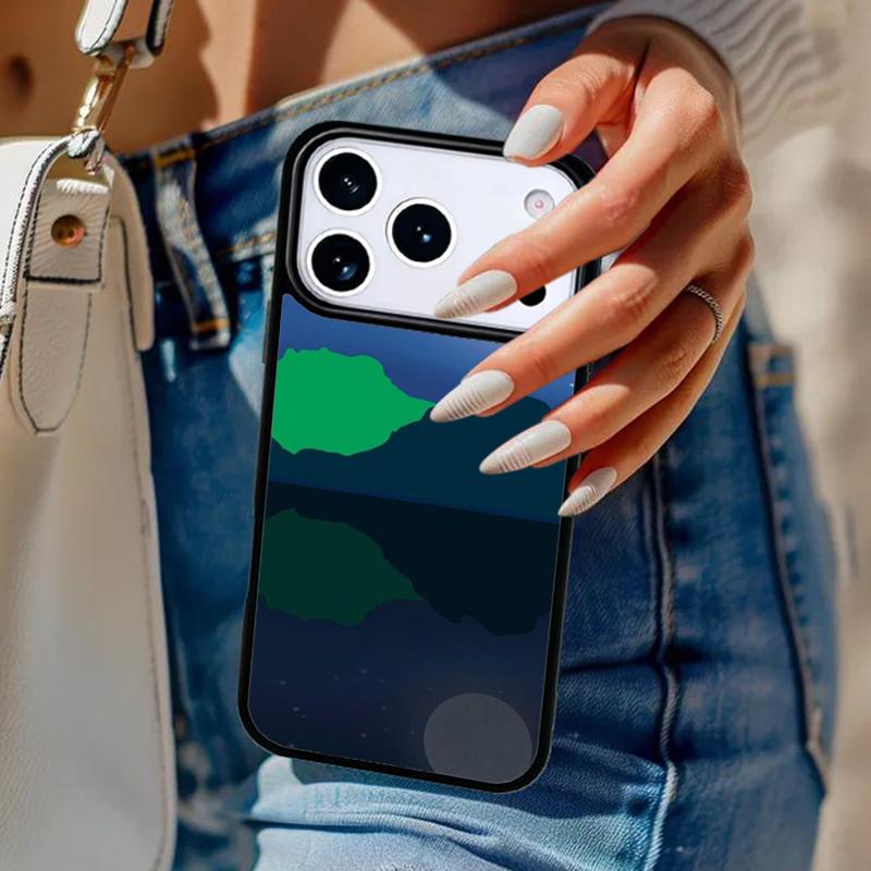 Star Lake Mountain soft Phone Case For iPhone 17 Air 14 15 13 12 Max Cover For Apple 16e 11 Pro Max Plus Coque