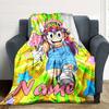 Customiz Name Personality Arale Norimaki Blanket Soft &Warm Sofa Office Bed Travel Lunch Break Blanket, Gift Suitable for All Seasons