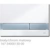 Flush Button Werit Jomo Exclusive 2.0 White/matte Chrome 167-34000130-00