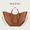 Polen Pollingen Cowhide Bucket Bag - Large Capacity Women's Tote & Handbag for Commuting