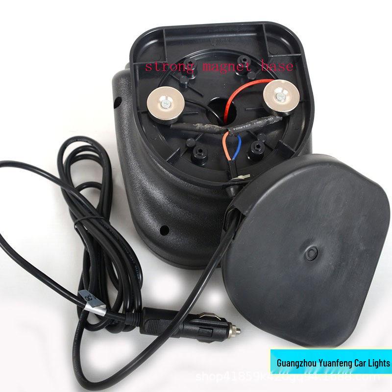 50W Low-Profile Car LED Remote Control Spotlight with Reflector: High Brightness Aluminum Light for Outdoor Use, Strong Magnet Base