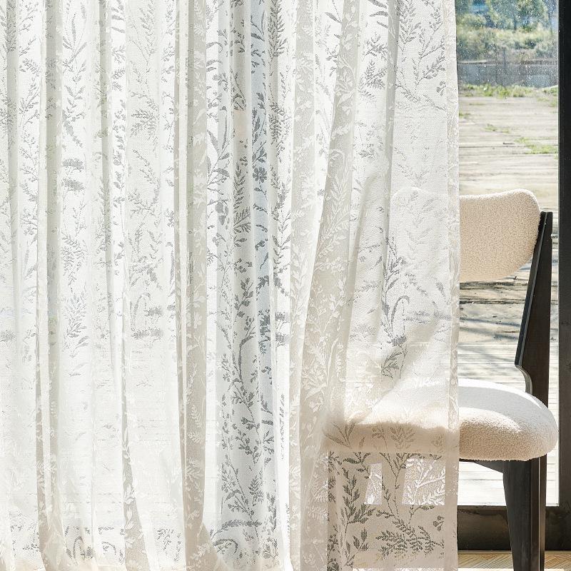 Weiße transparente Spitzengardinen & Hochzeitsvorhänge - Kostenloser Versand