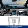 Car Interior TPU Protector Anti-scratch Film For Ford Territory Equator 2024-2025 Protective Transparent Stickers Accessories