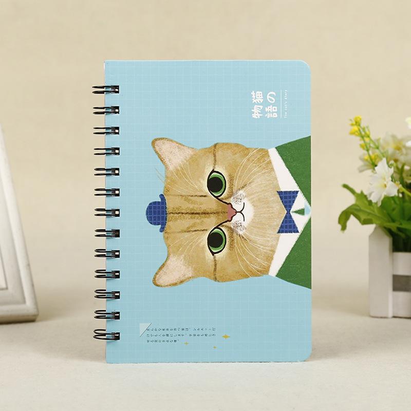 Korean Style Spiral Notebook: Custom A5 Diary & Planner for Students and Office B6