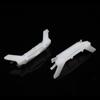 10pcs Car Roof Weather Strip Moulding Drip Rail Clips For Honda Civic 2003-2007  And Accord Roof Running Water Clips R16 White