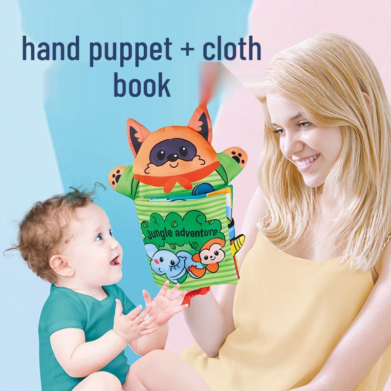 Bite-Resistant Interactive 3D Finger Cloth Book for Early Childhood Learning