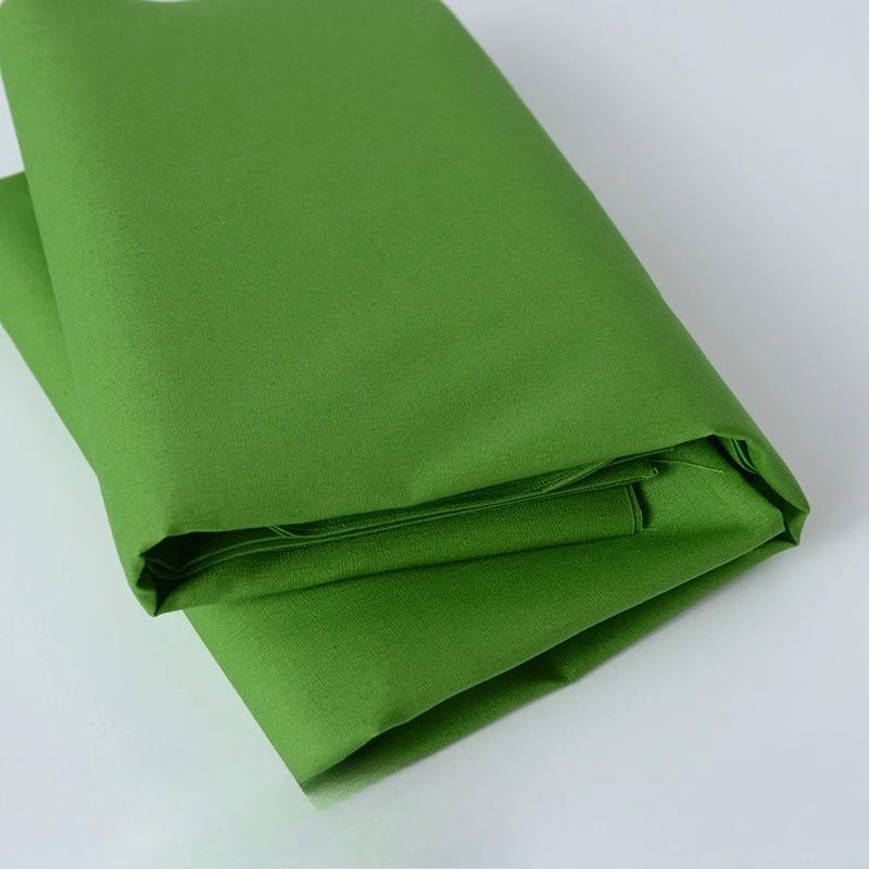 Wide 140cm Cotton Poplin Fabric Solid Color White Red Black for Sewing Accessories Quilting Patchwork Handmade 100/300/500cm